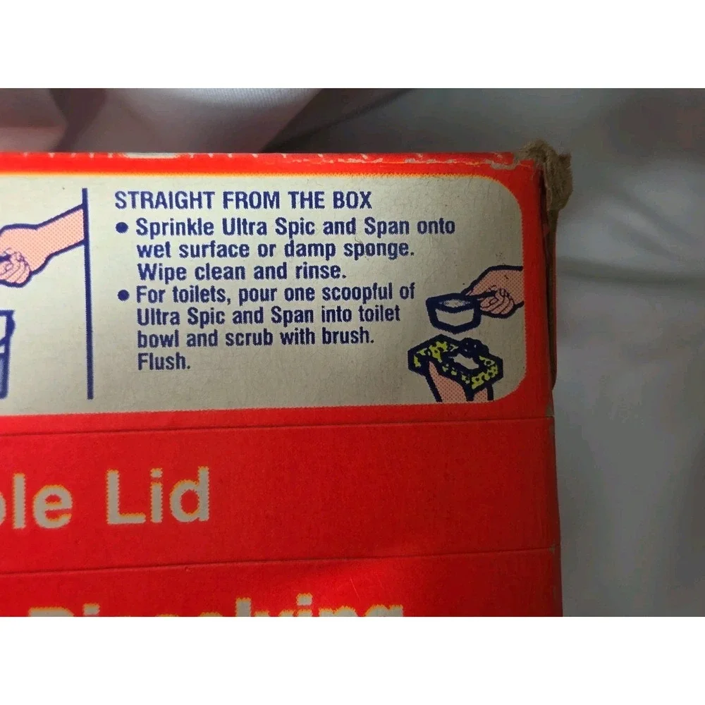 Vintage 3 Ultra Spic and Span Multi Purpose Cleaner Powder 12.4oz